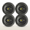 Imagem da oferta Kit 4 Alto Falante Bravox Revo 6 Pol Triaxial 140w Auto Preto