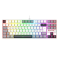 Imagem da oferta Teclado Mecânico Gamer Redragon Kumara RGB Branco, Switch Marrom K552WGL-RGB