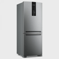 Imagem da oferta Geladeira Brastemp BRE57FK Frost Free Inverse com Painel Digital Turbo Freezer e Ice Inox