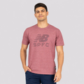 Imagem da oferta Camisa New Balance São Paulo Concentração 2025 Bordô