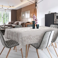 Imagem da oferta Toalha De Mesa Luxo Jacquard Inglês 4 Lugares (quadrada)