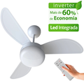Imagem da oferta Ventilador de Teto Ventisol Fênix Inverter Controle Remoto Led Integrada - Bivolt