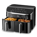 Imagem da oferta Fritadeira Elétrica Air Fryer 8L 2 Gavetas 127V 1800W Preto Multi - GO219