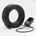 Imagem da oferta Extensão Elétrica 30 Metros Reforçada 3 Tomadas Cabo Resistente 10a 20a Bivolt Uso Profissional Residencial Obra Alta Durabilidade