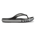 Imagem da oferta Chinelo Crocs Bayaband Flip Blackwhite