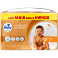 Imagem da oferta 2 Pacotes Fralda Carrefour My Baby Premium XXG - 80 Unidades