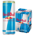 Imagem da oferta Pack de 4 latas Red Bull Energético, Sugar Free, Sem Açúcar, 250 ml