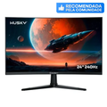 Imagem da oferta Monitor Gamer Curvo Husky Boreal 24" FHD 240Hz 1ms Adaptive Sync VA DisplayPort e HDMI HDR - HMG00524PT