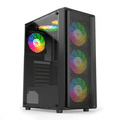 Imagem da oferta Gabinete Gamer Liketec Storm Com 3 Fans RGB Atx Preto