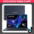 Imagem da oferta Notebook VAIO FE16 AMD Ryzen 7-5825U Linux 16GB RAM 256GB SSD 16" IPS WUXGA Antirreflexo - Cinza Grafite