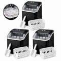 Imagem da oferta Kit 3 Máquinas de Gelo 12kg Gelo Rápido Premium 110V Turbo Ice Cubos Bar Drinks Bebidas Festas Buffet