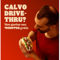 Imagem da oferta Finalmente os calvos serão exaltados! Ganhe um WHOPPER DE GRAÇA!