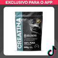 Imagem da oferta Creatina 600g Suplemento Monohidratada em pó 100% Pura - Soldiers Nutrition