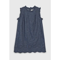Imagem da oferta Vestido Infantil GAP Laise Azul Marinho