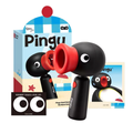 Imagem da oferta Em Estoque: Ventilador Portátil Pingu Penguin Recarregável 2000mAh Rotativo Brinquedo de Verão Presente para Estud