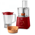 Imagem da oferta Multiprocessador De Alimentos Philips Walita 15 Litros PowerChop Vermelho 600W RI7300/43- 127V