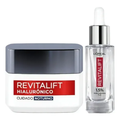 Imagem da oferta L'Oréal Paris Revitalift Hialurônico Kit Skincare Anti-Idade, com Sérum Preenchedor 30ml + Creme Facial Noturno, Ácido Hialurônico para Hidrataç