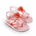 Imagem da oferta Sandália Mini Melissa Mar Sandal Jelly Pop Rosa Transparente