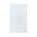 Imagem da oferta Interruptor Inteligente Touch WI-FI 1 Tecla EIW 1001 Branco Intelbras