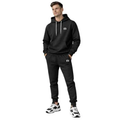 Imagem da oferta Conjunto Moletom Masculino Flanelado Com Capuz e Calça Jogger Casual Inverno Confortável Siri