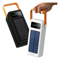 Imagem da oferta Carregador Portátil Solar 50000mAh Power Bank USB Tipo-C Preto BBMOYE