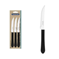 Imagem da oferta Conjunto 3 Facas Inox, Preto, Tramontina