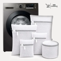 Imagem da oferta Kit 5 Sacos Rede Reforçado Para Maquina De Lavar Roupas