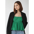 Imagem da oferta Blusa Feminina Colcci Alças Finas Verde