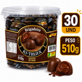 Imagem da oferta TRUFAS DE CHOCOLATE POTE 510G -KITRUFA KIKAKAU 30UNIDADES.
