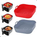 Imagem da oferta Formas Silicone Quadradas Air Fryer Antiaderente