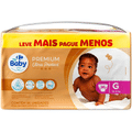 Imagem da oferta 2 Pacotes Fralda Carrefour My Baby Premium G - 96 Unidades Cada