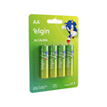 Imagem da oferta Pilha Alcalina, Elgin AA com 4 Unidades
