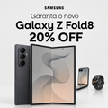 Imagem da oferta LANÇAMENTO SAMSUNG: Garanta o novo Galaxy Z Fold8 com até 20% OFF
