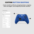 Imagem da oferta Controle para Xbox Sem Fio Shock Blue