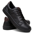 Imagem da oferta Sapatenis Casual Masculino Couro Legitimo Cano Baixo Solado em PVC Palmilha EVA Conforto