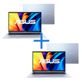Imagem da oferta Notebook ASUS Vivobook 15 M1502YA-BQ966W Cool Silver + Notebook ASUS Vivobook 15 M1502YA-NJ