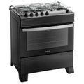 Imagem da oferta Fogão 5 Bocas Preto com Mesa Inox Atlas Atenas Bivolt