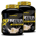 Imagem da oferta Kit 2x Whey Iso Protein Blend Complex Isolado 2Kg - XPRO