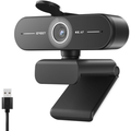 Imagem da oferta EMEET C60E 4K Webcam para PC - foco automático PDAF, microfones duplos com cancelamento de ruído, FOV de 73°, correção automática de luz, USB Pl