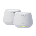 Imagem da oferta Conjunto De Roteador Sem Fio Wi-fi 6 Twibi Force Ax Branco Intelbras
