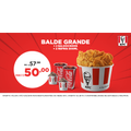 Imagem da oferta Balde + 2 refris 500ml + 2 baldocinhos