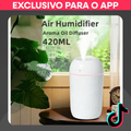Imagem da oferta Umidificador de Ar 420ml Ultrassônico com Aromatizador e LED
