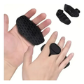 Imagem da oferta Luva Academia Musculaçao Treino Grip Protetor Anti Calo Preto Silicone M