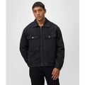 Imagem da oferta Jaqueta Masculina Jeans Boxy com Zíper