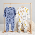 Imagem da oferta Kit 2 Macacão de Dormir de Lã com Pés Carter's