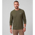 Imagem da oferta Camiseta Masculina Manga Longa Meia Malha Diametro Verde