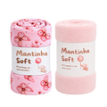 Imagem da oferta Kit 2 Mantas Infantil (Diversas cores)