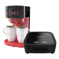Imagem da oferta Kit Click Cadence - Sanduicheira E Cafeteira Single Up Caden
