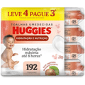 Imagem da oferta 2 Pcotes Lenços Huggies Hidratação & Nutrição contra Assaduras - 192 Unidades