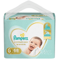 Imagem da oferta Fralda Pampers Premium Care Com 68 Unidades Tamanho G -